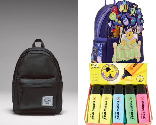 School essentials cover photo collage