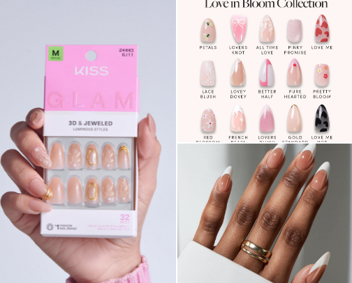 Press-Ons That Look Salon-Done cover photo collage