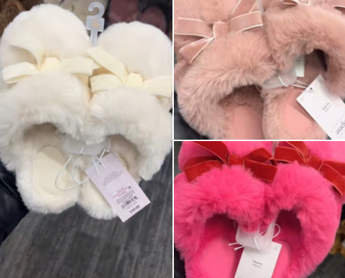 NEW Target Faux Fur Slippers😍😍 cover photo collage