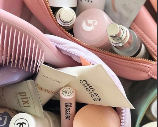 My go-to beauty products 🧴😶‍🌫️💄 cover photo collage