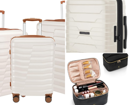 Essentials for Air travel(or just cute😊) cover photo collage