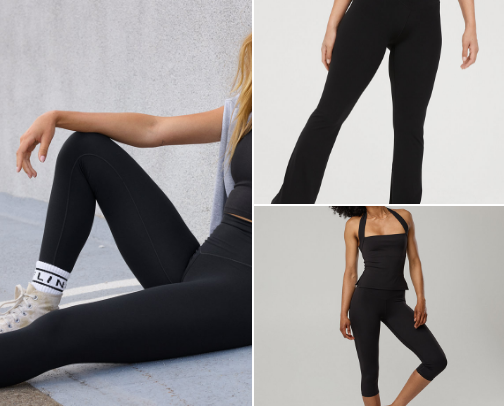 Petite Friendly | athleisure wear cover photo collage