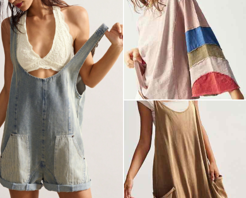 Free People vibes cover photo collage