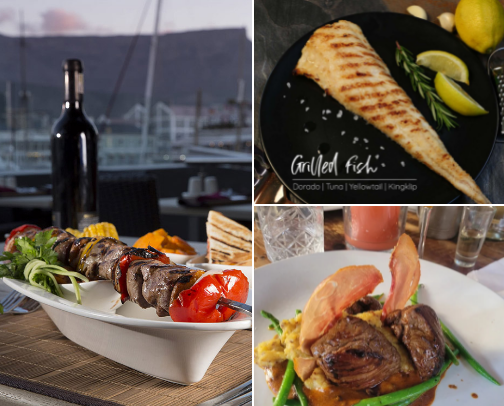 Restaurants and hidden gems for foodies in Cape Town, South African cover photo collage
