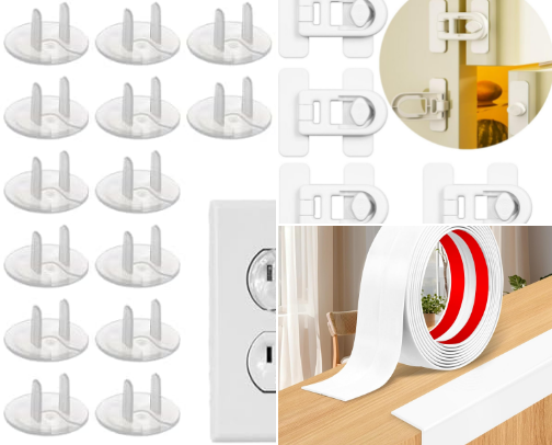 Baby-Proofing Your Home: Essentials for a Safer Space cover photo collage