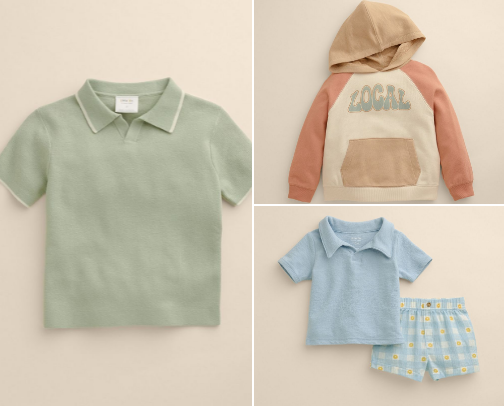 Soft + Minimal Boys (Little Co Edit) cover photo collage