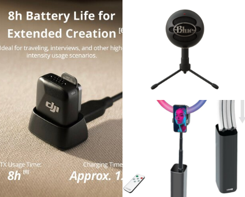Tech-Gadgets for content creators cover photo collage