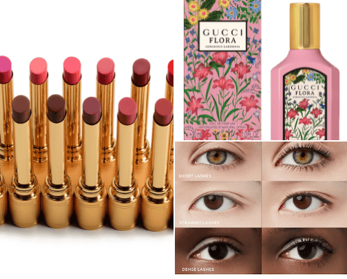Gucci MakeUp cover photo collage
