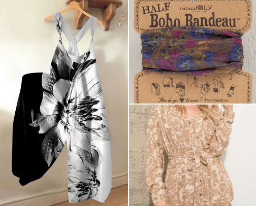 So Chic Boho Clothes & Accessories cover photo collage