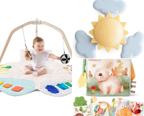 Gift Ideas for Babies 0-6 Months cover photo collage