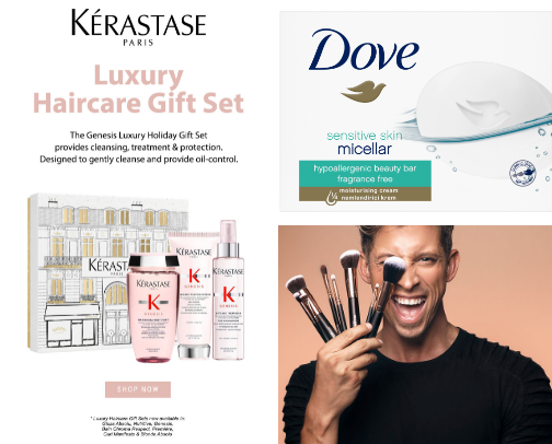 My favorite beauty recs cover photo collage