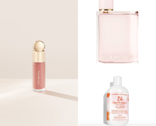 beauty products cover photo collage