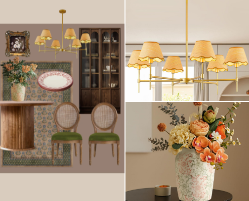 The Heritage Dining Edit: High Design, Real Life Budget cover photo collage