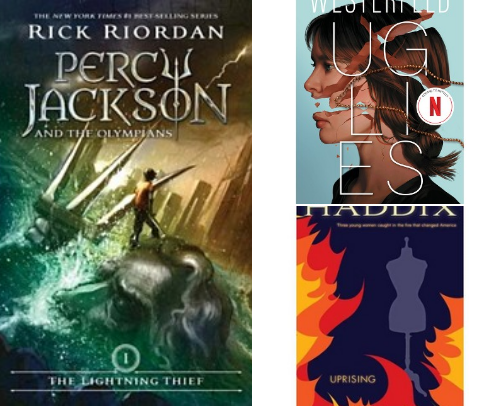 Books for Middle School Readers 📚 cover photo collage