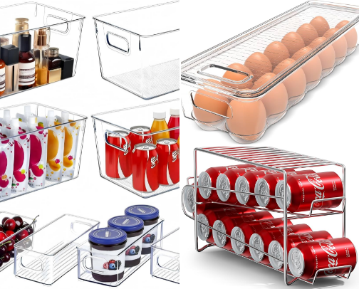 Fridge Organization Tips & Tricks 🧺✨ cover photo collage