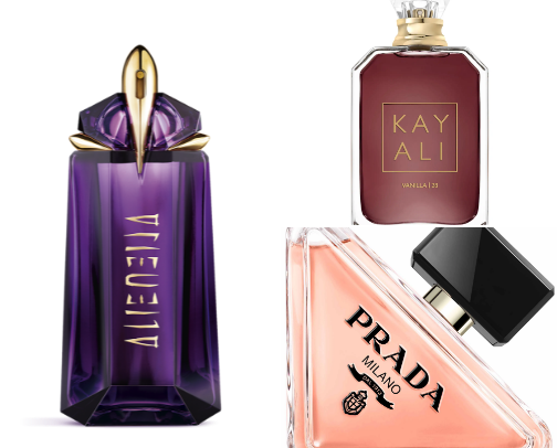 My favorite perfumes cover photo collage