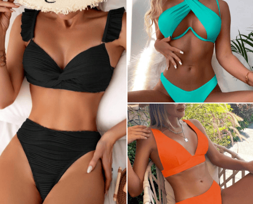 Fav bikinis cover photo collage