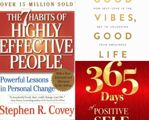 📚 Feel-Good Reads for Growth, Healing & Daily Inspiration cover photo collage