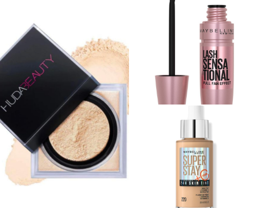 What you will find in my makeup bag cover photo collage