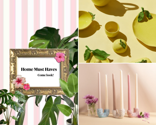 Elevate your home with me   *ੈ✩‧₊˚ cover photo collage