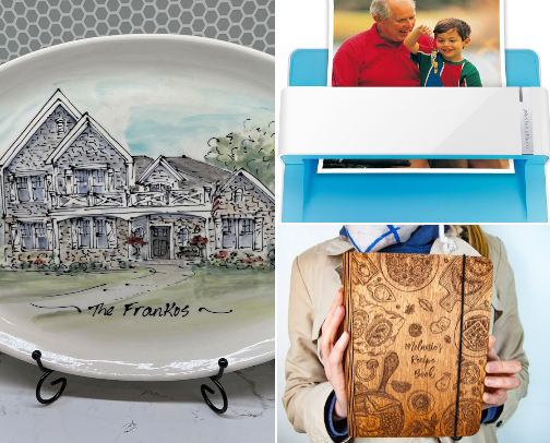gift guide for parents/in laws cover photo collage