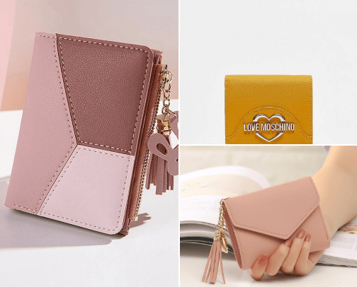 Wallets which are trendy and unique🎀 cover photo collage