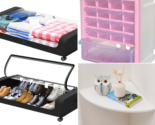 Useful Organizing Hacks/Ideas/Products cover photo collage