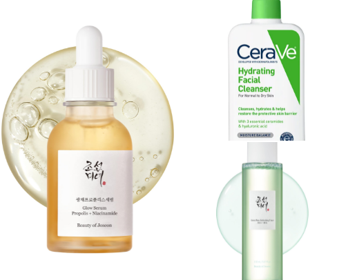 Skincare🫧 cover photo collage