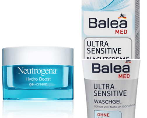 skincare cover photo collage