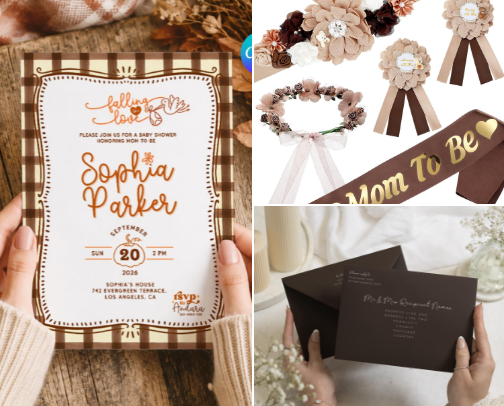 🍂 Fall Baby Shower Ideas | Cozy Autumn Celebration Inspiration cover photo collage