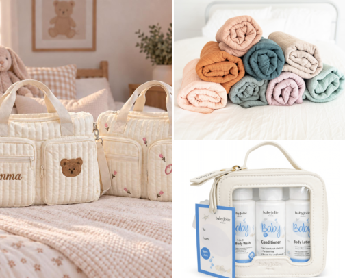 Pregnancy & Newborn Essentials Every New Mom Needs cover photo collage