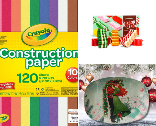 Kitschy Christmas Decor cover photo collage