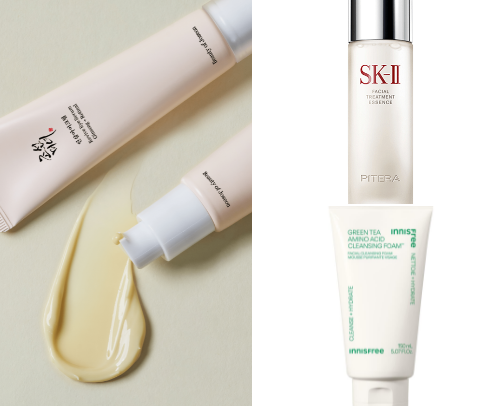 Top Korean Skincare for that Glass skin look cover photo collage