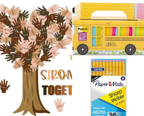 Back To School cover photo collage