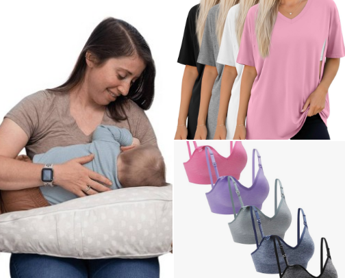 My Breastfeeding Essentials cover photo collage