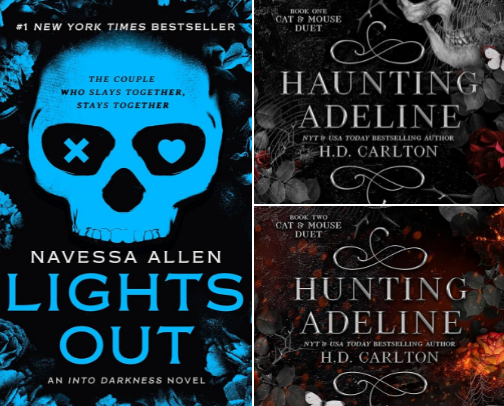 The Best Dark Romance Books 📚 cover photo collage