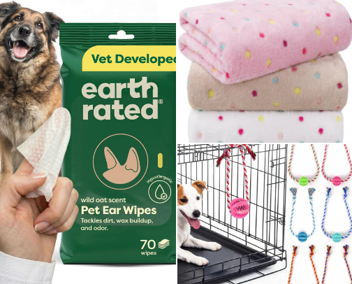 Puppy Things cover photo collage