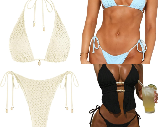 Summer Beach Wear cover photo collage
