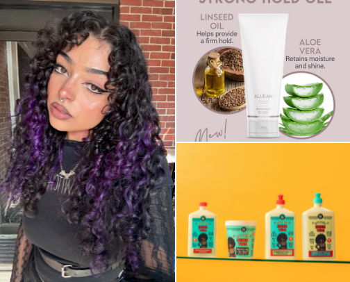 Curly Girl Hair Products cover photo collage