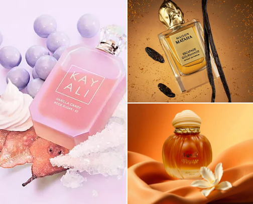 Vanilla Girly Must Haves! cover photo collage