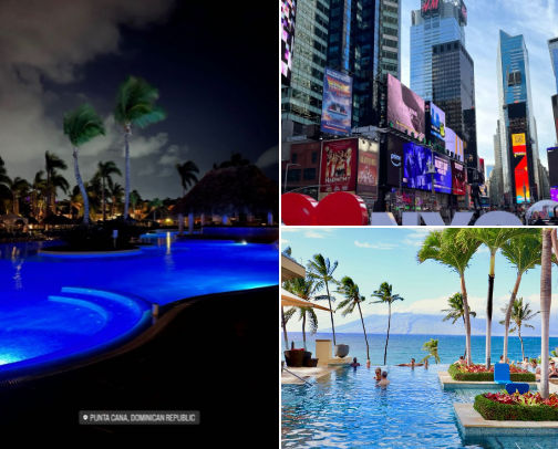 Travel for lowest price ✈️ cover photo collage