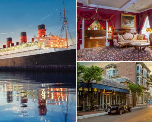 Haunted Hotels in California Families Will Love cover photo collage