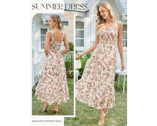 Sun-Drenched & Chic: The Ultimate Amazon Summer Dress Guide ☀️👗 cover photo collage