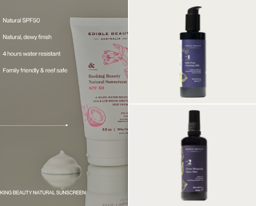 Skincare favs 🩷 cover photo collage