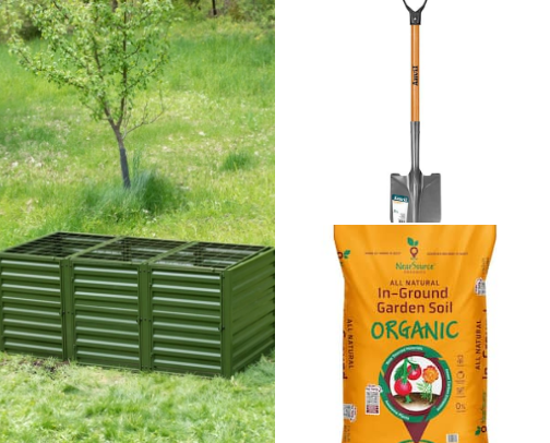 My favorite gardening tool cover photo collage