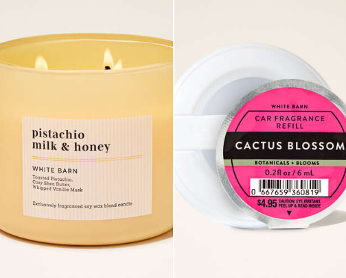 Bath and Body Works Favorite Items cover photo collage