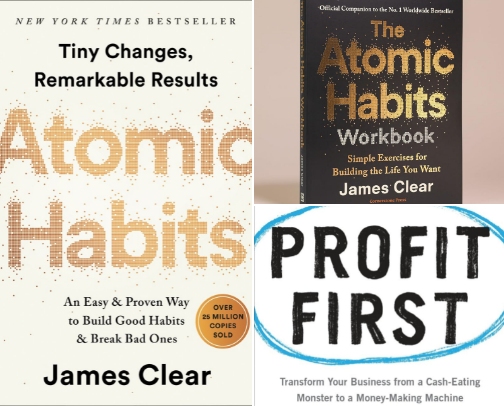 The 2026 Mompreneur Library: Best Business & Productivity Books for Busy Moms cover photo collage