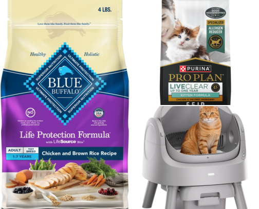 Pet supplies cover photo collage