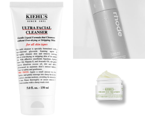 my skincare routine cover photo collage