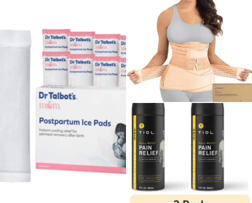 ✂️ C-Section Self-Care Essentials cover photo collage
